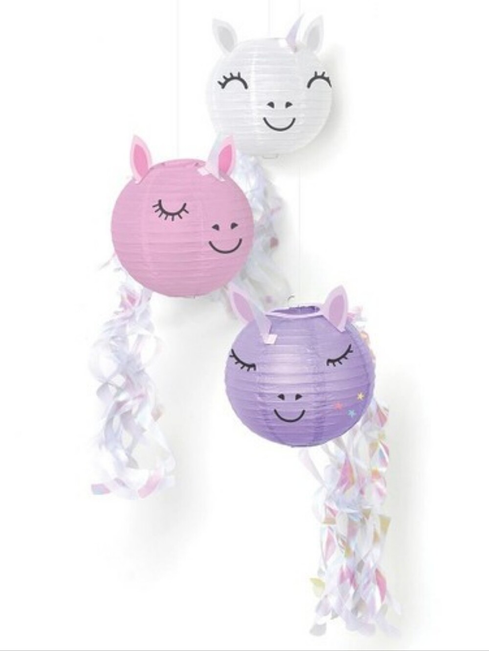 Magical Unicorn Face Hanging Lanterns
